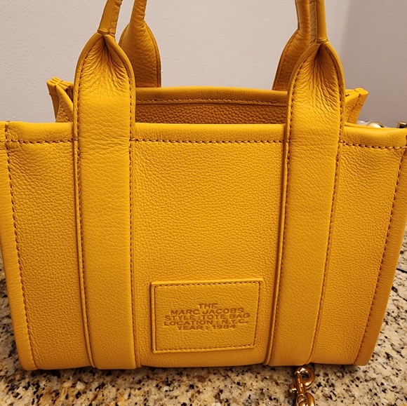 Marc Jacobs The Tote Bag Mini Artisan Gold - Picture 4 of 7